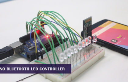 arduino bluetooth led controller